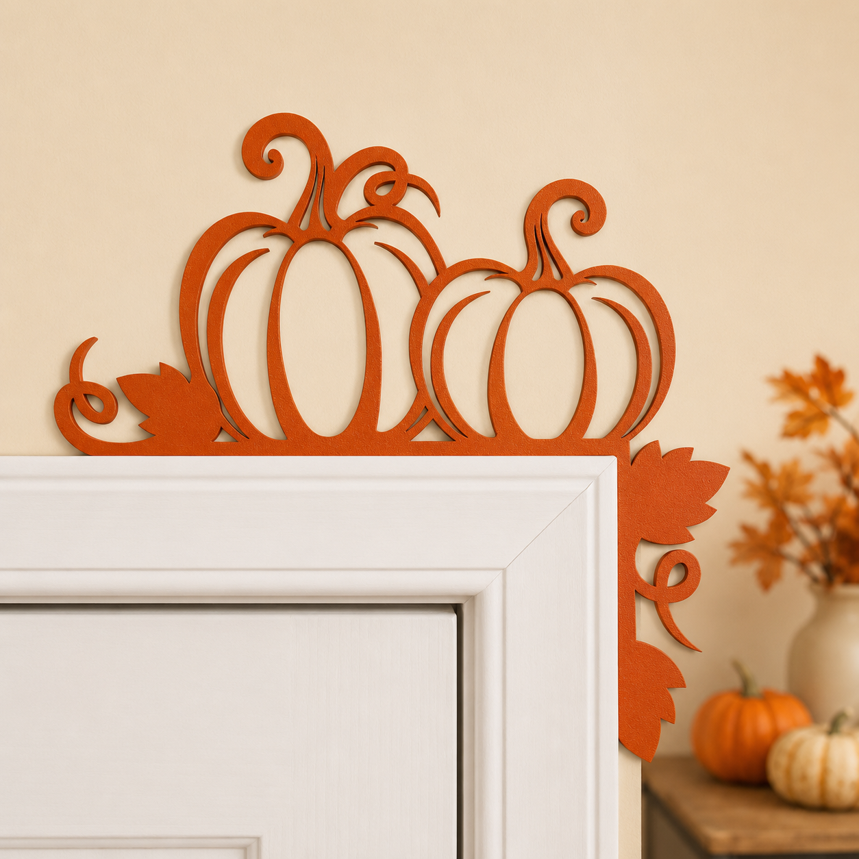Fall & Halloween Metal Door Frame Toppers 🎃