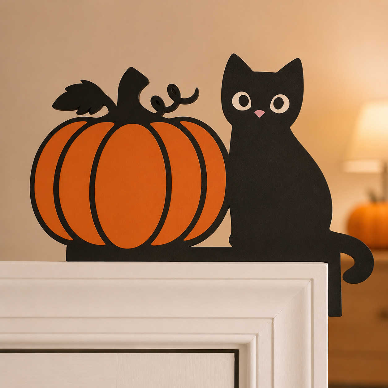 Fall & Halloween Metal Door Frame Toppers 🎃