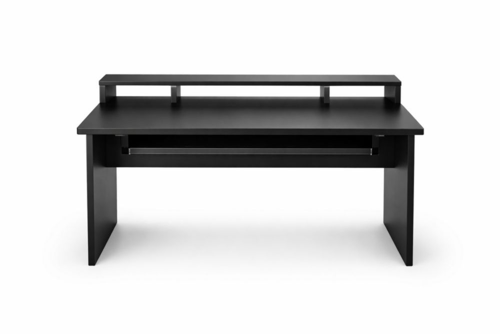 Black MDF Desk with Increase Bracket