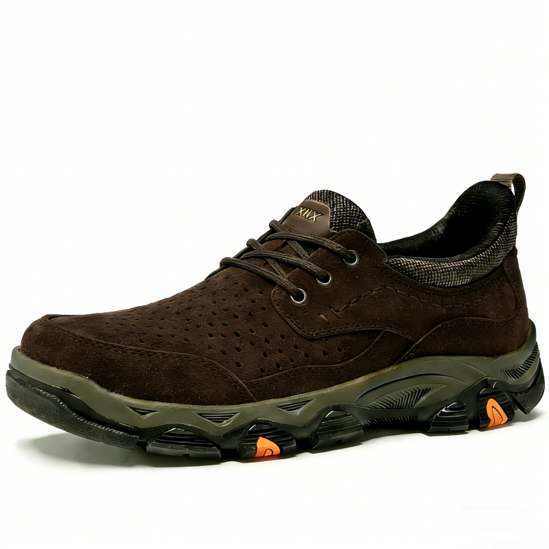 ⏰Last Day! 45% OFF 🔥GARB®Men's Genuine Leather Orthopedic Outdoor Breathable  Walking Shoes