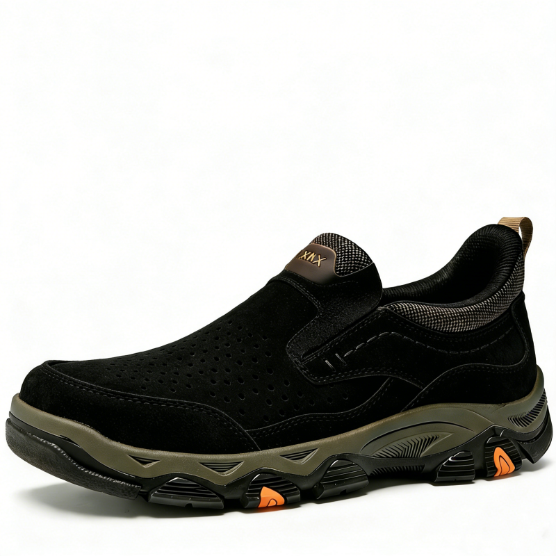 ⏰Last Day! 45% OFF 🔥GARB®Men's Genuine Leather Orthopedic Outdoor Breathable Walking Shoes