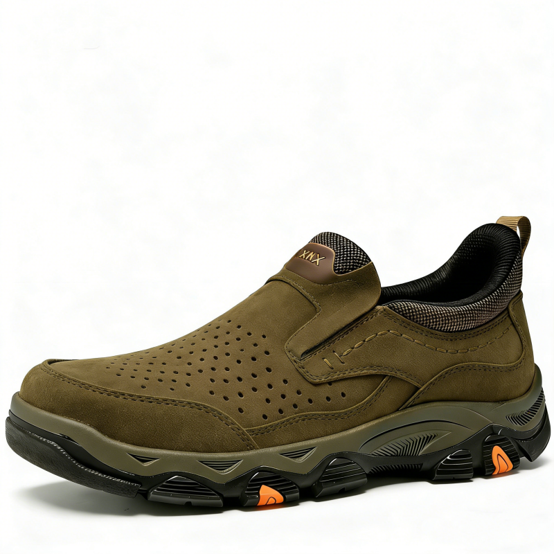 ⏰Last Day! 45% OFF 🔥GARB®Men's Genuine Leather Orthopedic Outdoor Breathable Walking Shoes