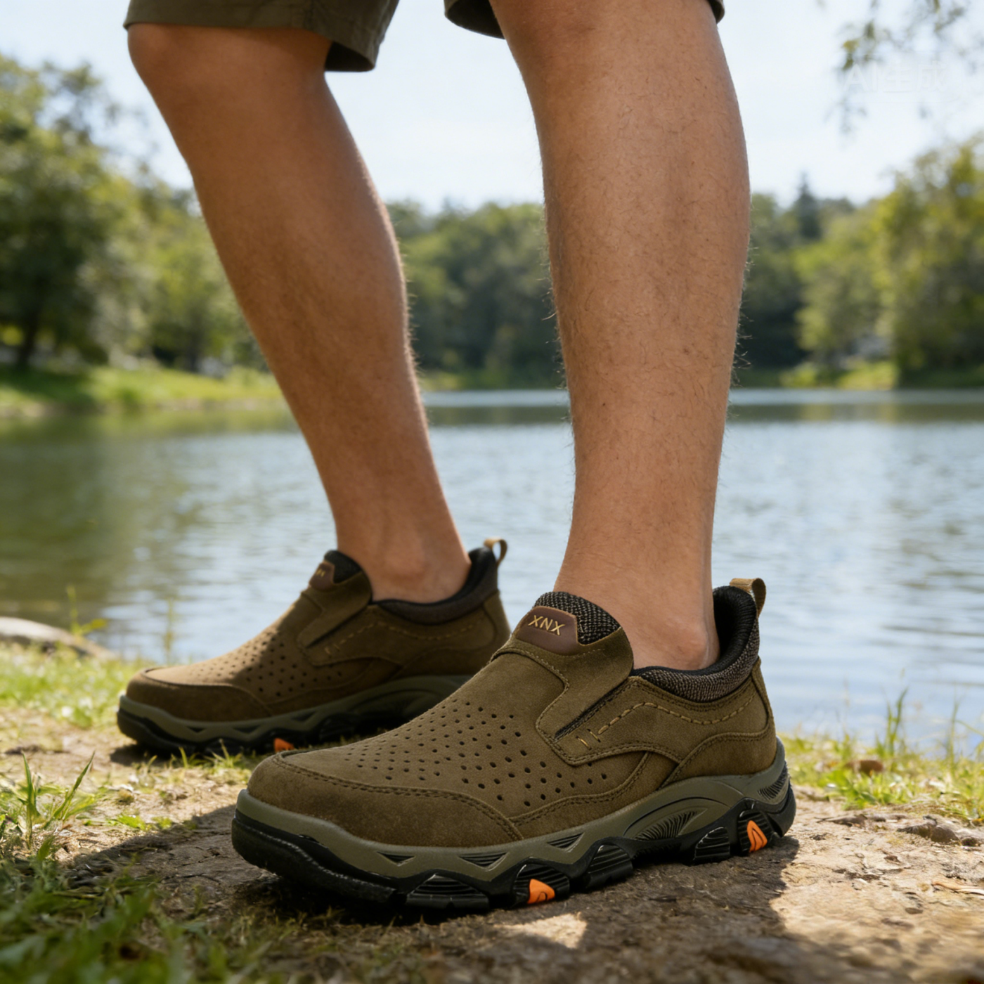 ⏰Last Day! 45% OFF 🔥GARB®Men's Genuine Leather Orthopedic Outdoor Breathable  Walking Shoes