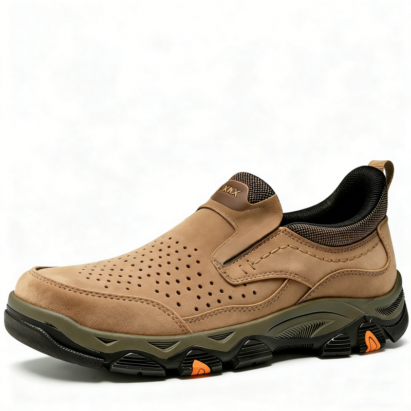 ⏰Last Day! 45% OFF 🔥GARB®Men's Genuine Leather Orthopedic Outdoor Breathable Walking Shoes