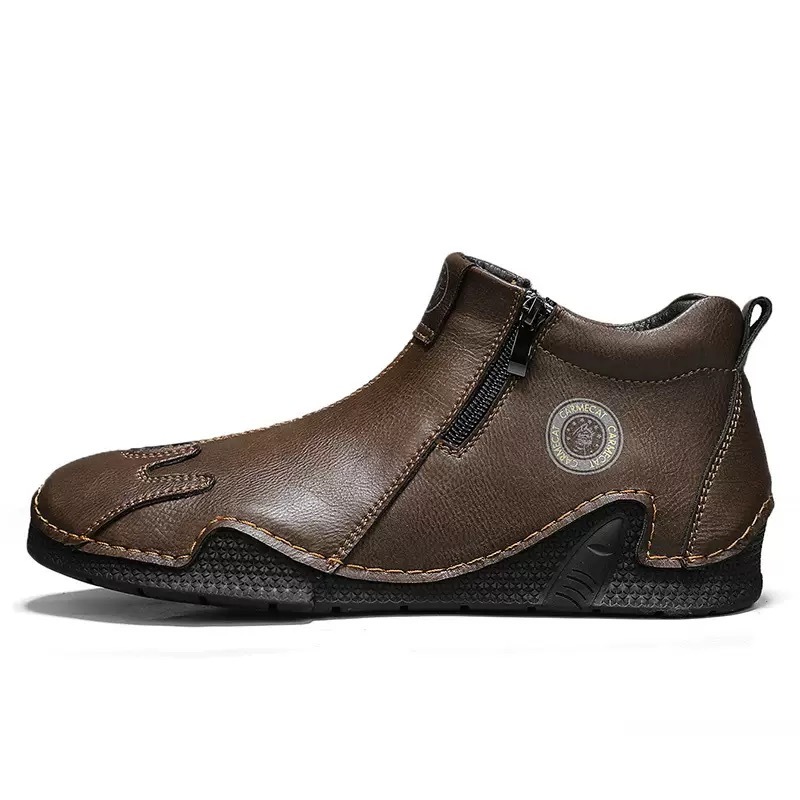 ⏰Last Day! 45% OFF  🔥GARB®Men's Handmade Genuine Leather Outdoor Waterproof Boot
