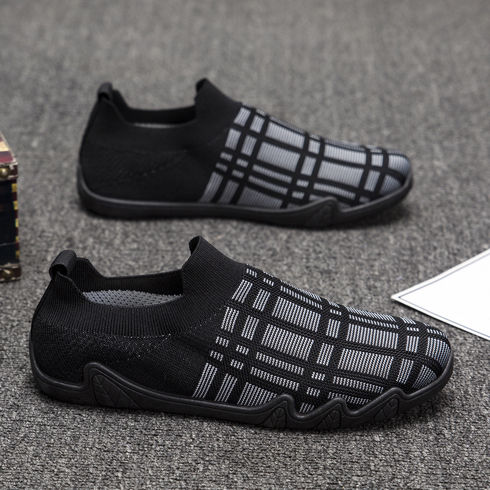 soft-soled lazy people slip-on men's shoes Breathable Casual Shoes