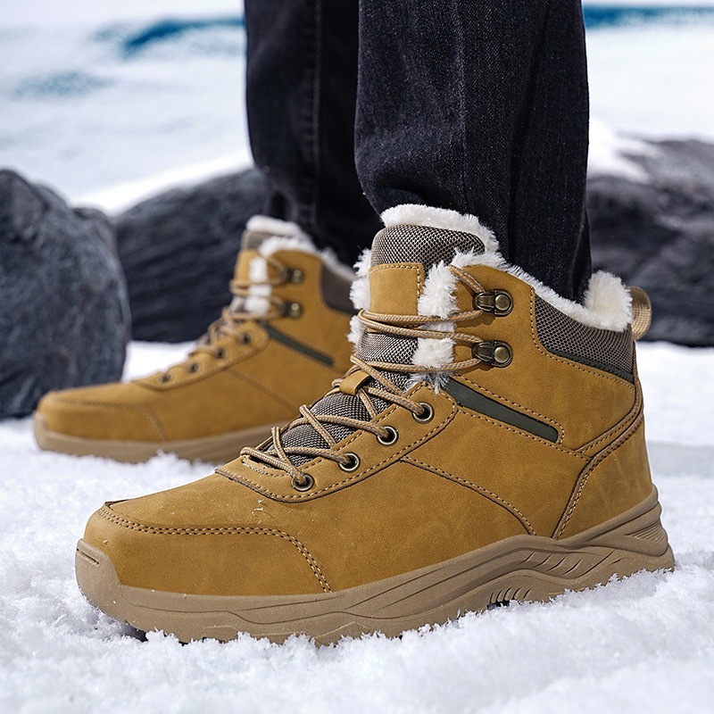 GARB Waterproof Leather Orthopedic Boots with Australian Shearling Lining