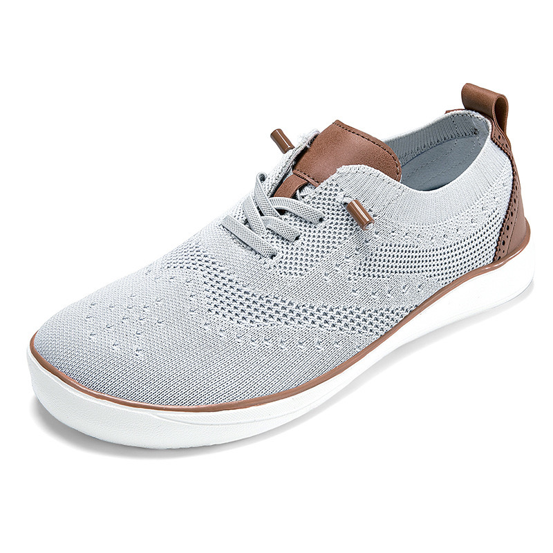 GARB Men’s Slip-On Loafers – Drawstring, Arch Support, Wide Toe & Supe