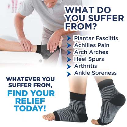 GARB®OrthoFit Compressions Pain Relief Ankle Socks