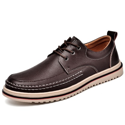 GARB Men's Handmade Cowhide Orthopedic Loafers