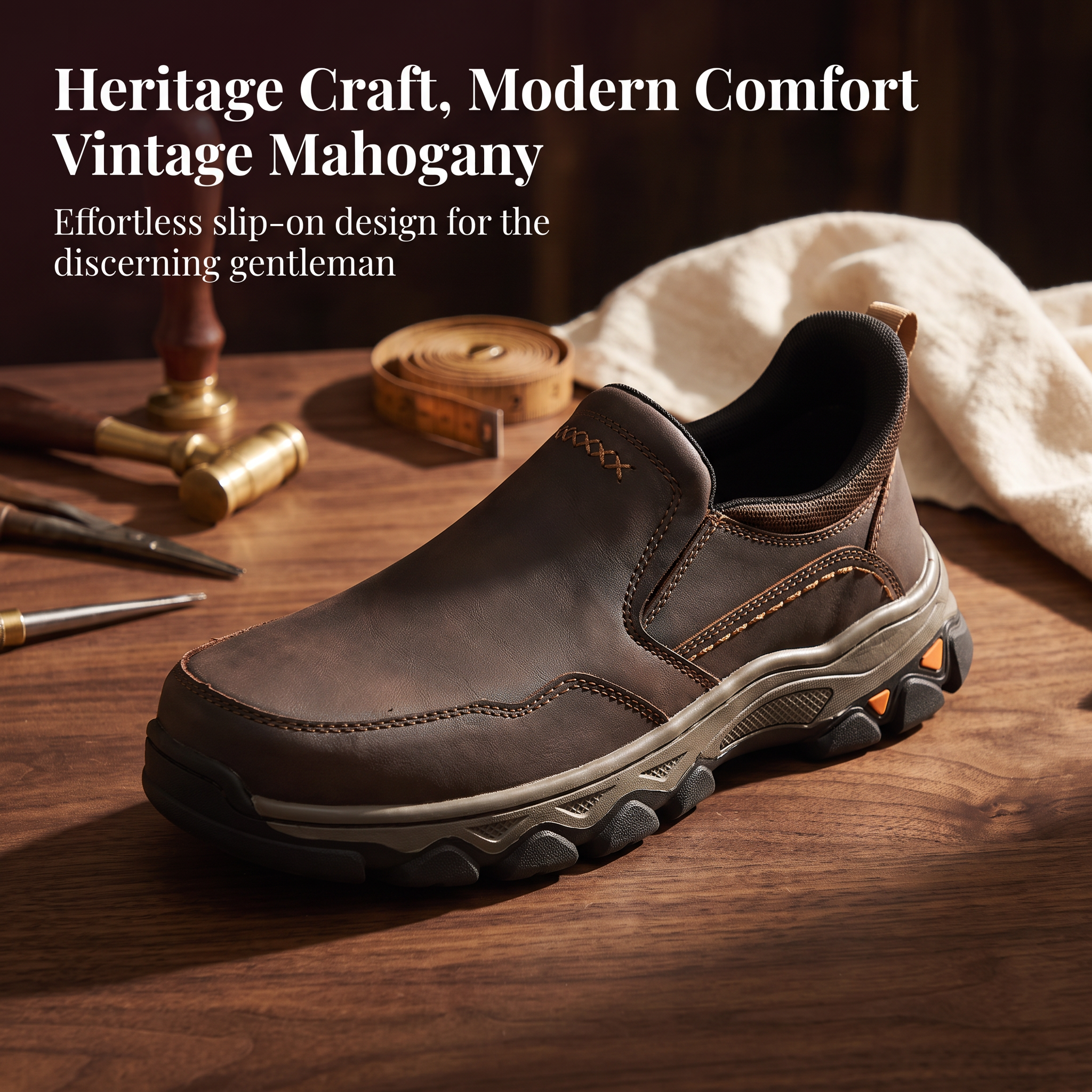 ⏰Last Day!45% OFF 🔥TREKER® Men's Genuine Leather Orthopedic Outdoor Walking Shoes