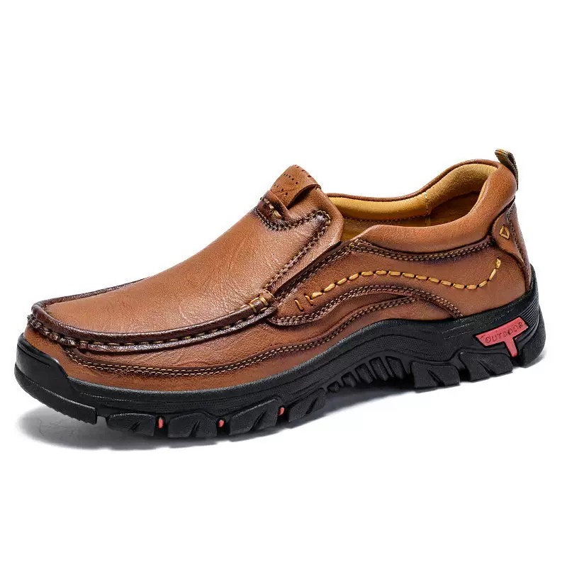 ⏰Last Day! 45% OFF  🔥GARB®Men's Handmade Genuine Leather Outdoor Waterproof Walking Shoes