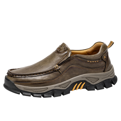 ⏰Last Day! 45% OFF 🔥TREKER®Men's Genuine Leather Orthopedic Outdoor Breathable  Walking Shoes