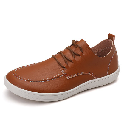 GARB Premium Leather Loafers – Arch Support, Wide Toe