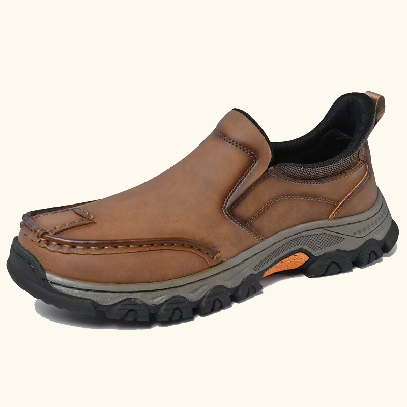 ⏰Last Day! 45% OFF  🔥VELTOE® Men's Genuine Leather Walking Shoes with Arch Support & Wide Toe Box