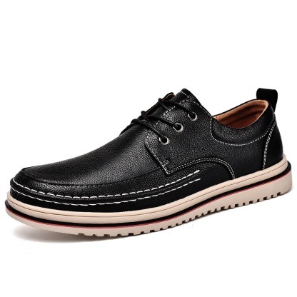 GARB Men's Handmade Cowhide Orthopedic Loafers