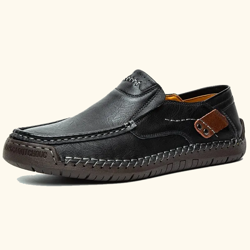   TREKER® Hand-Stitched Slip-on Men's Leather Shoes