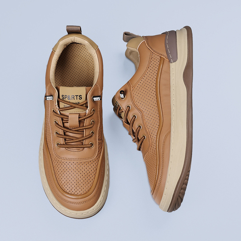 ⏰Last Day! 45% OFF 🔥TREKER®Men's Genuine Leather Orthopedic Outdoor Breathable  Walking Shoes