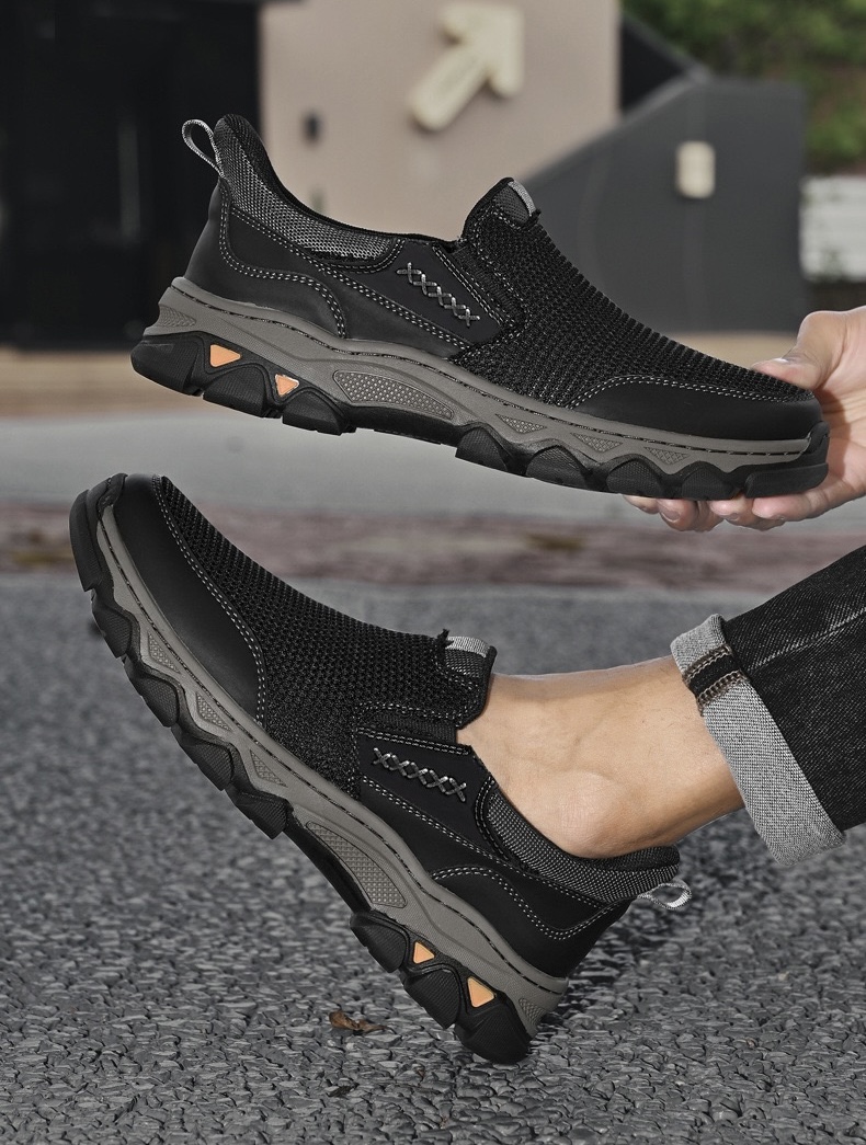 ⏰Last Day! 45% OFF  🔥TREKER®Men's Handmade Genuine Leather Outdoor Breathable Walking Shoes