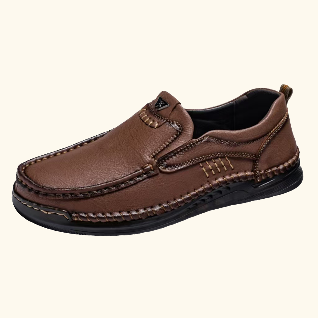 ⏰Last Day! 45% OFF 🔥TREKER®  Genuine Leather Rugged Slip-on