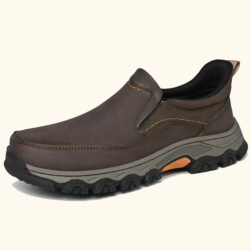 ⏰Last Day!45% OFF 🔥TREKER®  Men's Genuine Leather Orthopedic Walking Shoes