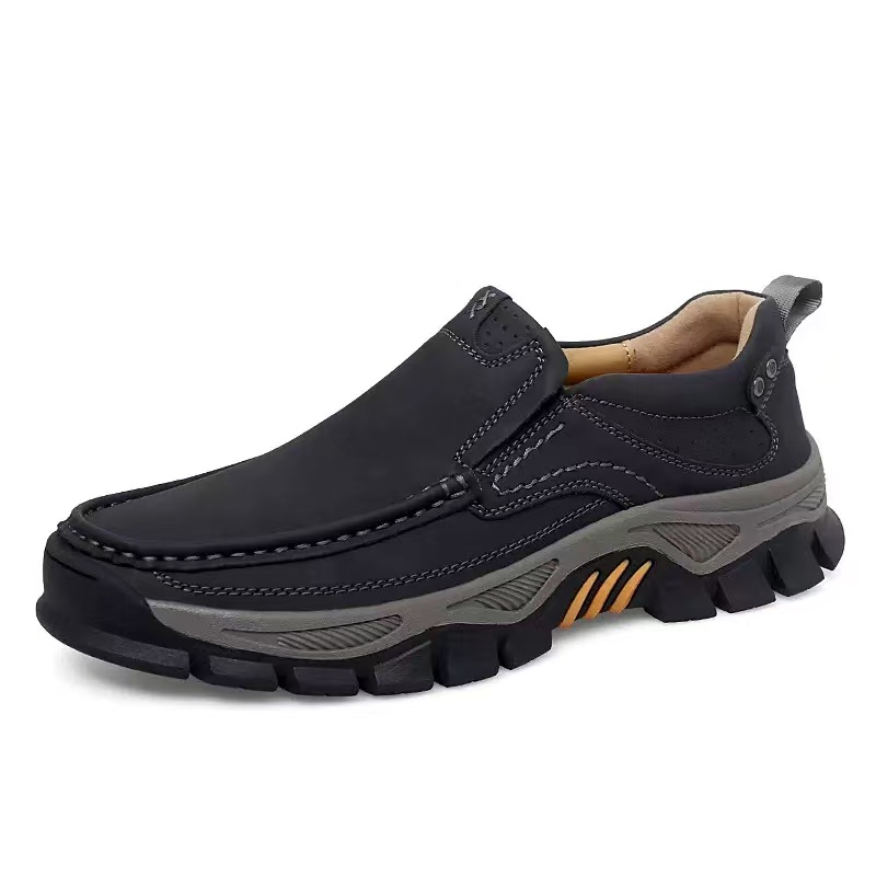 ⏰Last Day! 45% OFF 🔥GARB®Men's Genuine Leather Outdoor Slip-On Loafers with Arch Support & Wide Toe Box