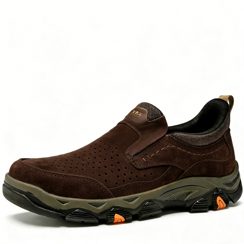 ⏰Last Day! 45% OFF 🔥GARB®Men's Genuine Leather Orthopedic Outdoor Breathable  Walking Shoes