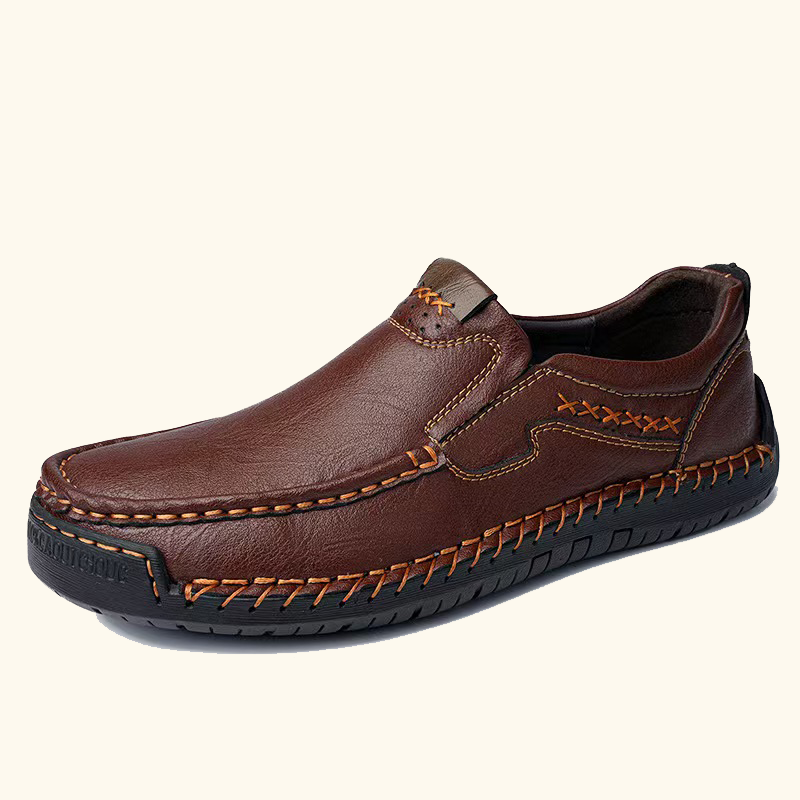 ⏰Last Day! 45% OFF 🔥TREKER® Hand Stitched Cowhide Slip-on
