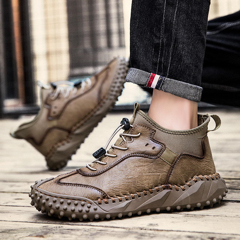 GARB  Handcrafted Genuine Leather Boots - Eco-Friendly Design with Arch Support