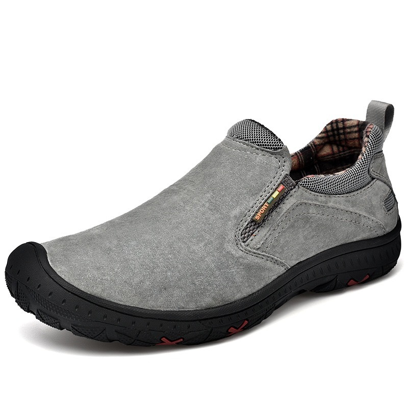 GARB Men's Handcrafted Genuine Leather Orthopedic Outdoor Loafers 