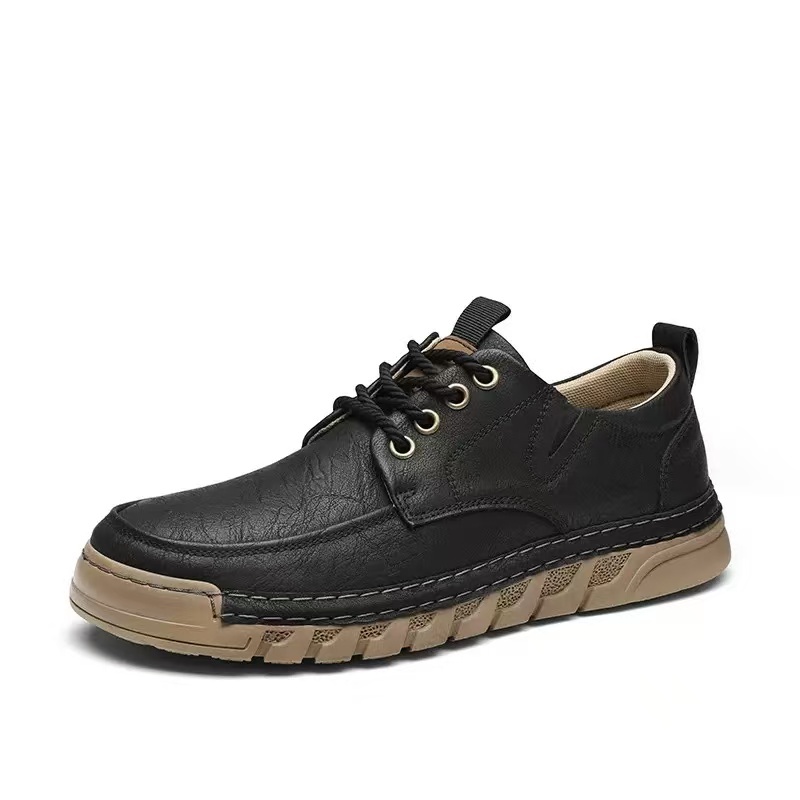 ⏰Last Day! 45% OFF  🔥GARB®Men's Genuine Leather Outdoor Slip-On Loafers with Arch Support & Wide Toe Box