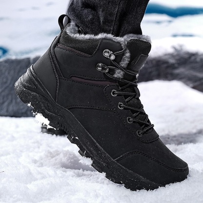 GARB Waterproof Leather Orthopedic Boots with Australian Shearling Lining
