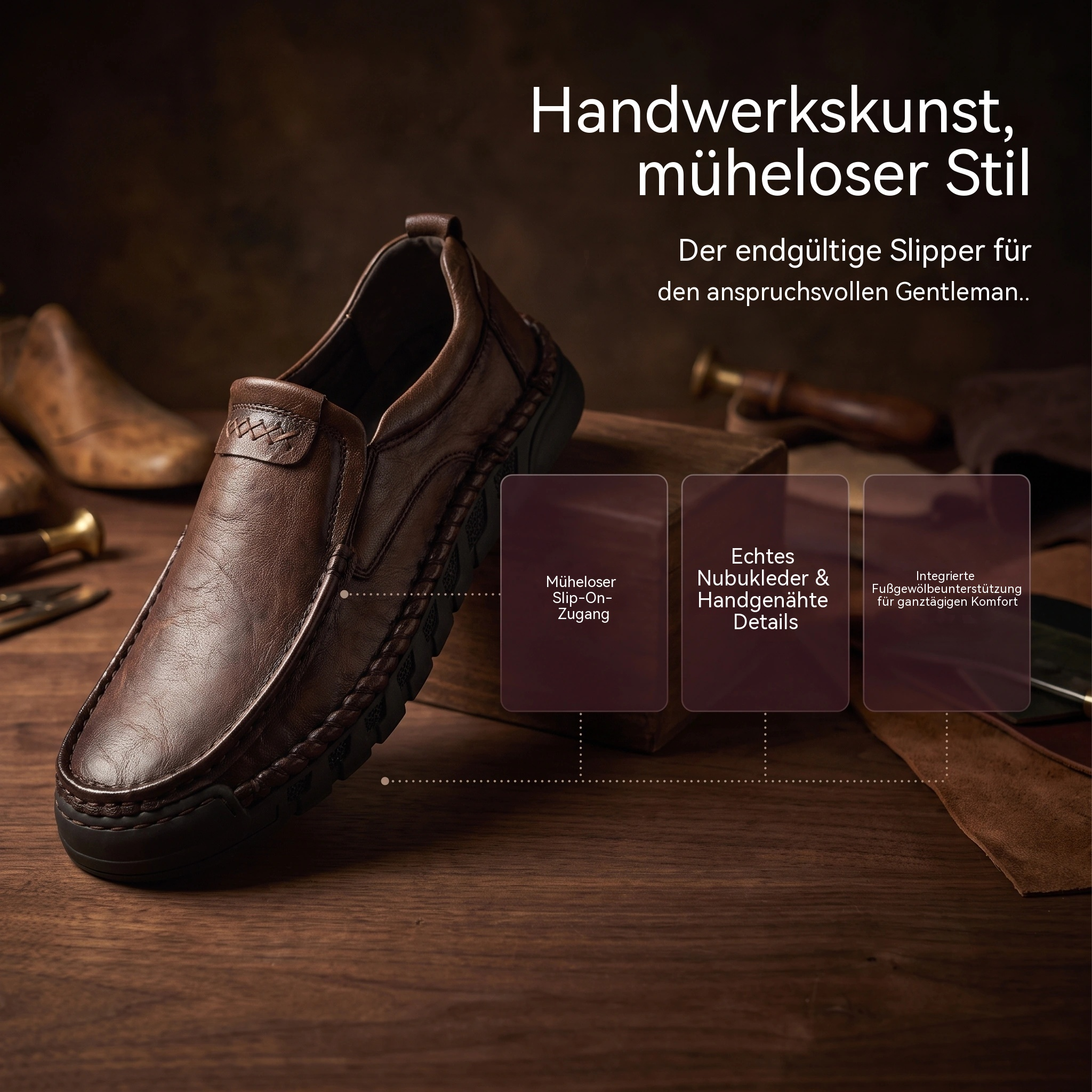   MANTRAFF®Artisan Weave Casual Leather Shoe