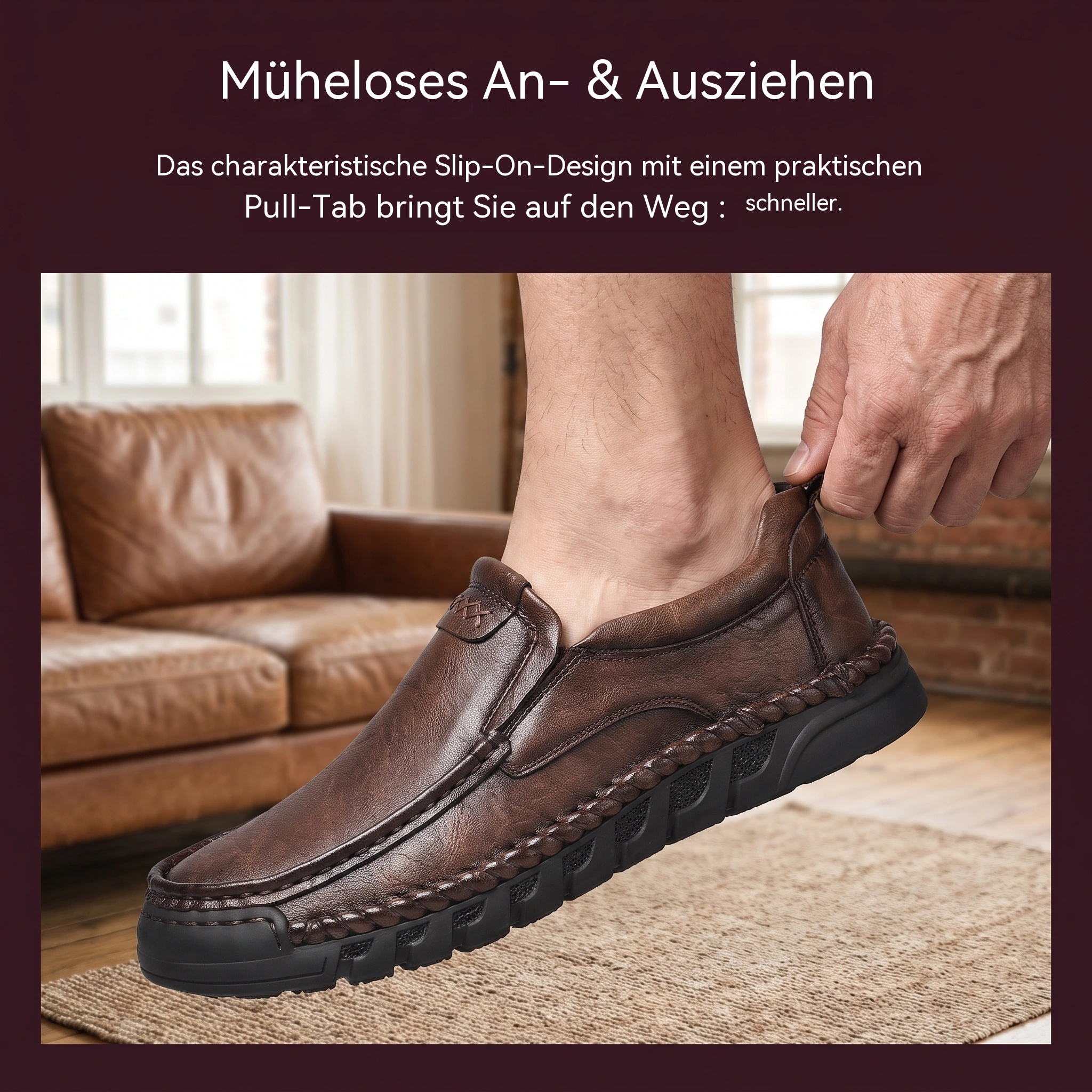   MANTRAFF®Artisan Weave Casual Leather Shoe