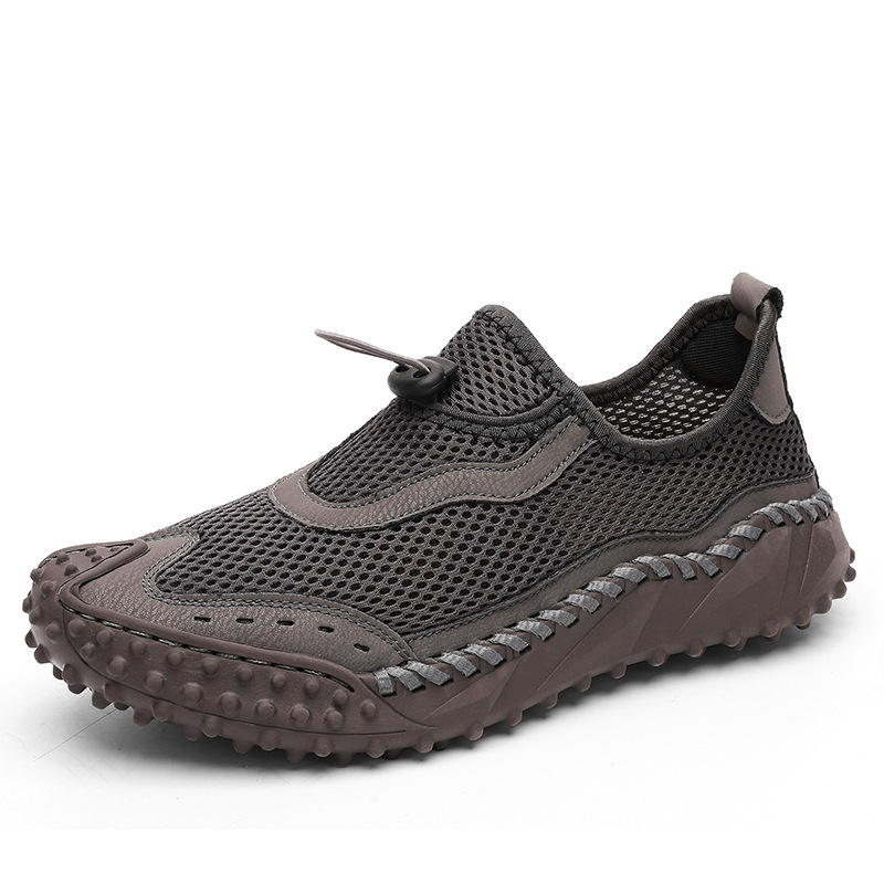 GARB Mens Lightweight Mesh Slip-On Hiking Sneakers