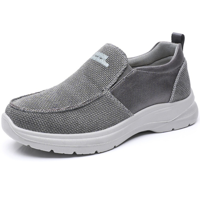 Men Breathable Orthopedic Slip-On Canvas Shoes