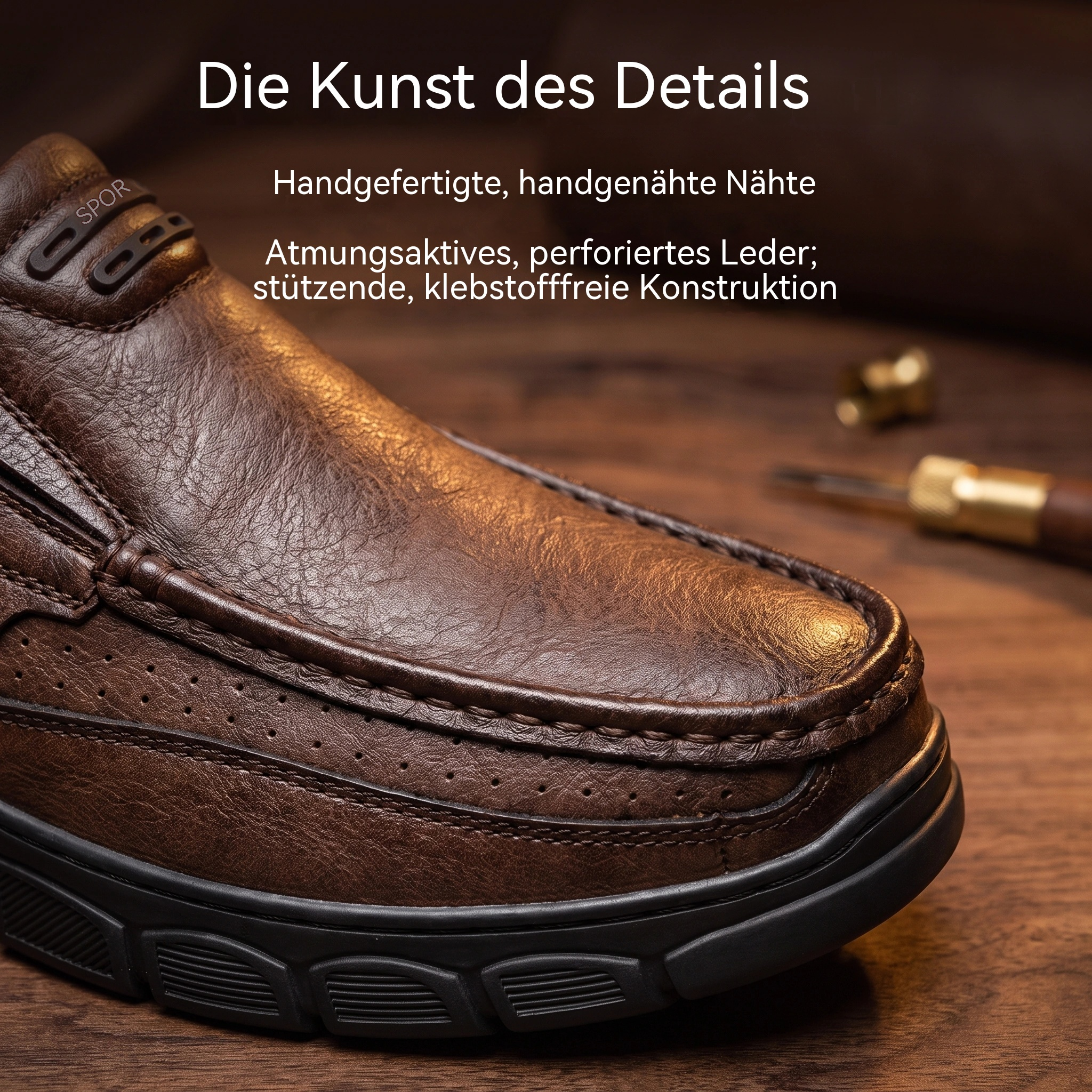   MANTRAFF®Daily Flex Leather Loafer