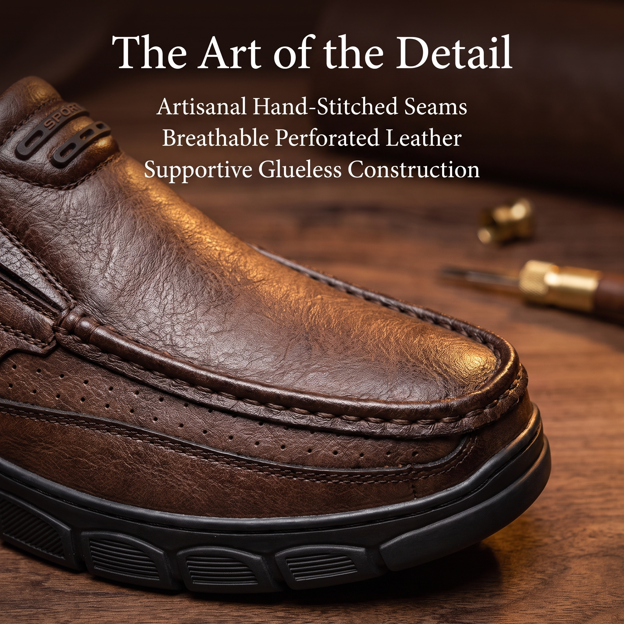 [Copy]⏰Last Day! 45% OFF 🔥TREKER®Artisan Weave Casual Leather Shoe