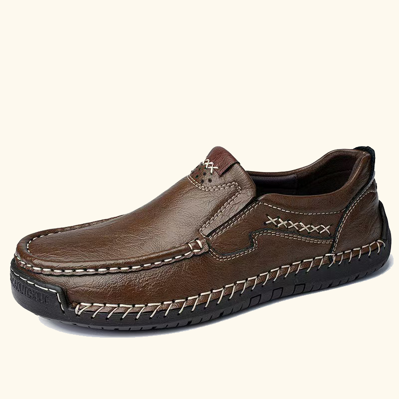⏰Last Day! 45% OFF 🔥TREKER® Hand Stitched Cowhide Slip-on