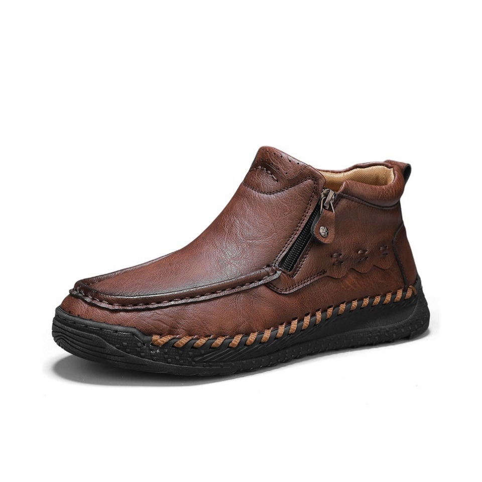 ⏰Last Day!45% OFF 🔥 PEAKER®Women's Genuine Leather Orthopedic Zipper Boots(详情未做)