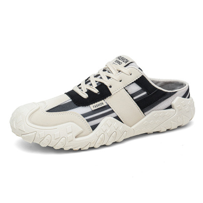 ⏰Last Day!45% OFF 🔥 PEAKER®Women’s Retro Stripe Color Block Mule Hiking Slip-On Sneakers Landing Page Copy(详情未做)