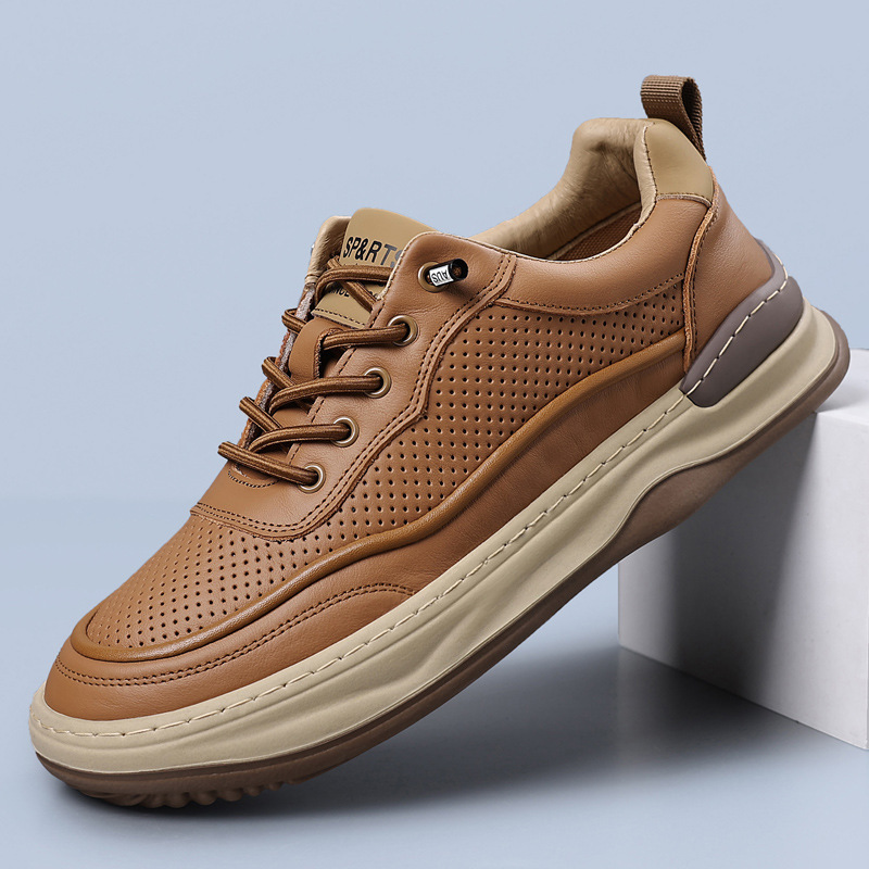 ⏰Last Day! 45% OFF 🔥TREKER®Men's Genuine Leather Orthopedic Outdoor Breathable  Walking Shoes