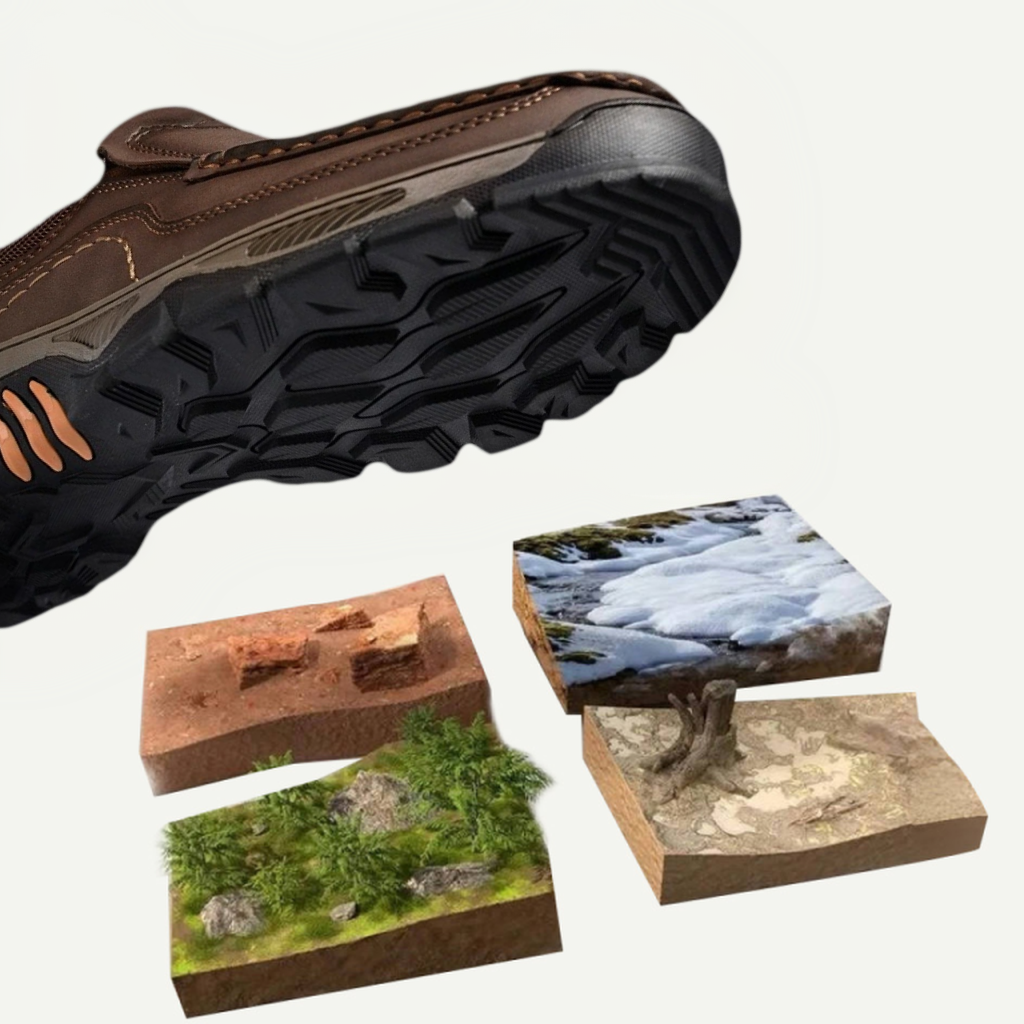 ⏰Last Day! 45% OFF 🔥GARB®Men's Handmade Genuine Leather Orthopedic Walking shoes