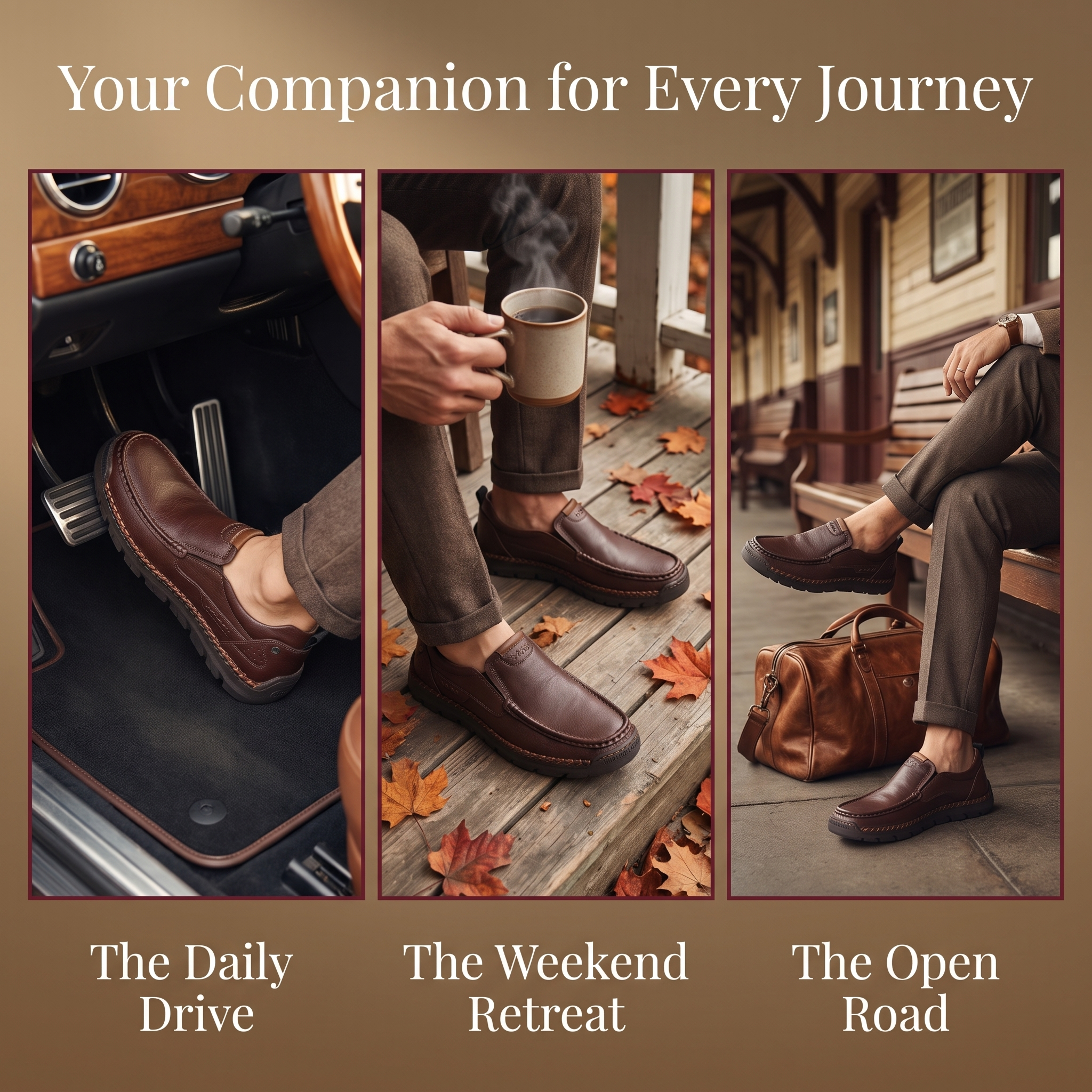 [Copy]⏰Last Day! 45% OFF 🔥TREKER®Daily Flex Leather Loafer