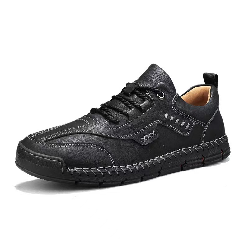 ⏰Last Day! 45% OFF  🔥GARB®Men's Genuine Leather Outdoor Slip-On Loafers with Arch Support & Wide Toe Box