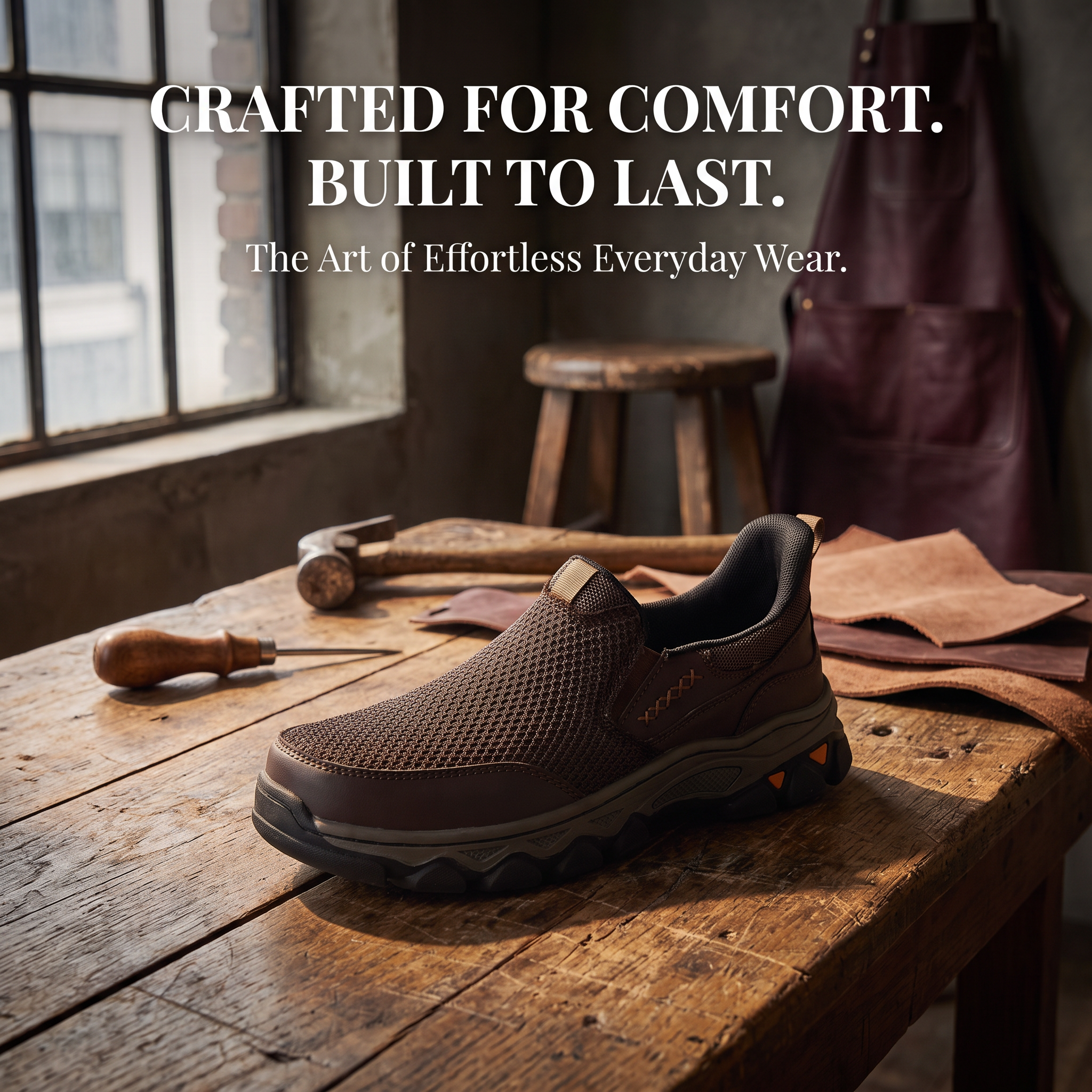 ⏰Last Day! 45% OFF  🔥VELTOE® Men's Handmade Genuine Leather Outdoor Breathable Walking Shoes