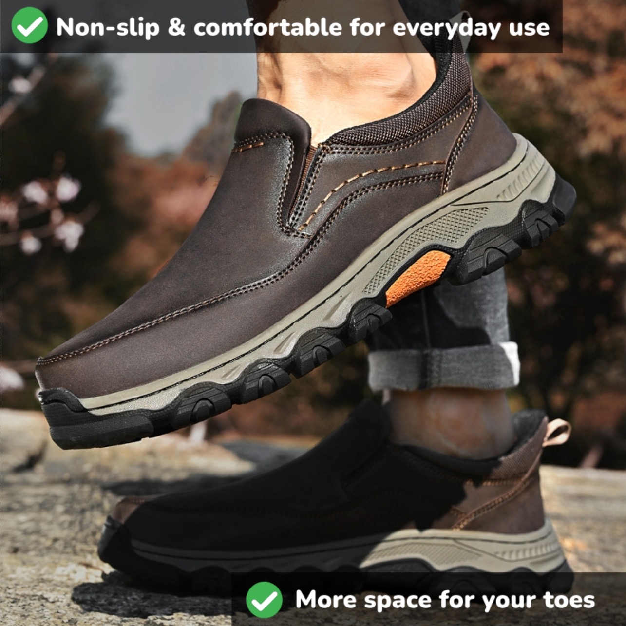 GARB®-AllDay Ranger Multi-Terrain Leather Walkers