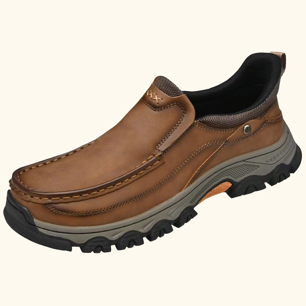 ⏰Last Day!45% OFF 🔥TREKER® Men's Handmade Genuine Leather Orthopedic Walking Shoes