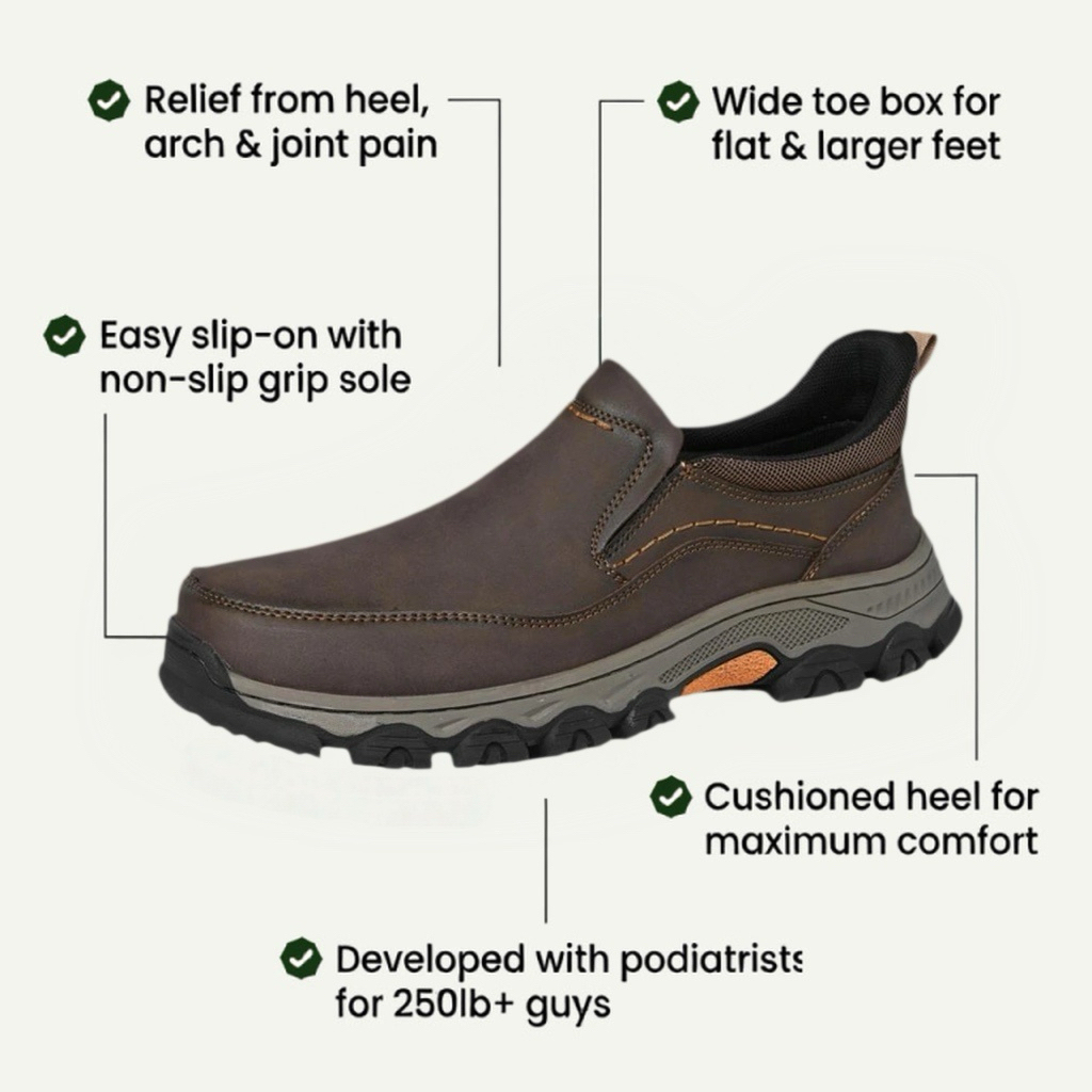 GARB®-AllDay Ranger Multi-Terrain Leather Walkers
