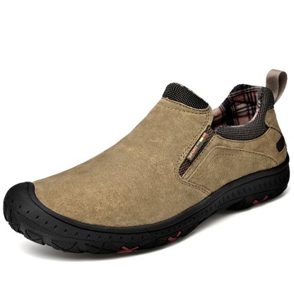 GARB Men's Handcrafted Genuine Leather Orthopedic Outdoor Loafers 